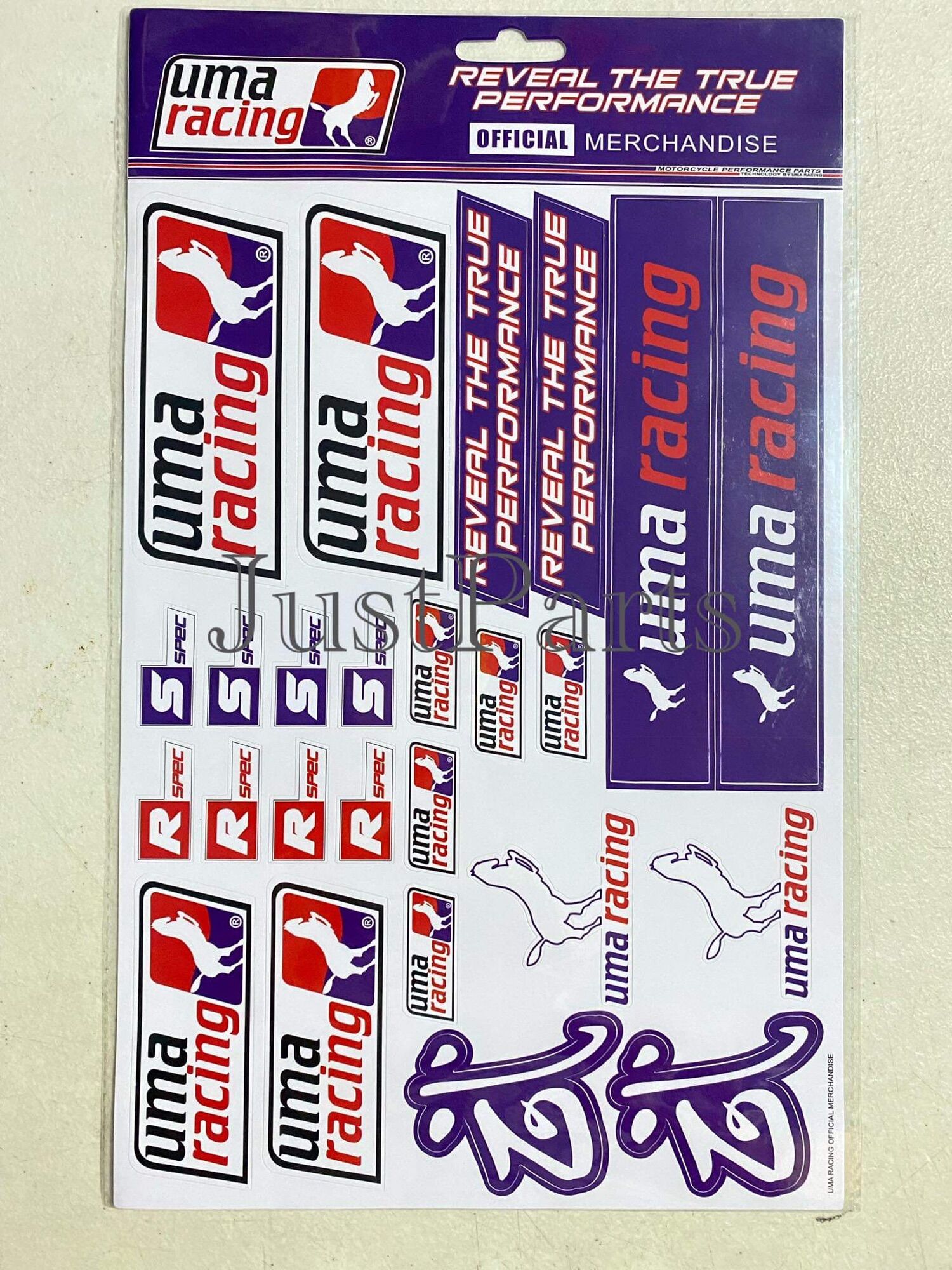 Uma Racing Signature Uma Racing Logo Sticker