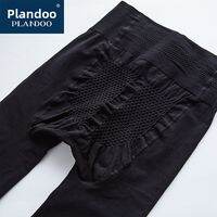 Plandoo High Waist Thickened Black Silk Leggings Womens Stockings Anti-Catch Large Size Fake Nude Skin Beauty Tools