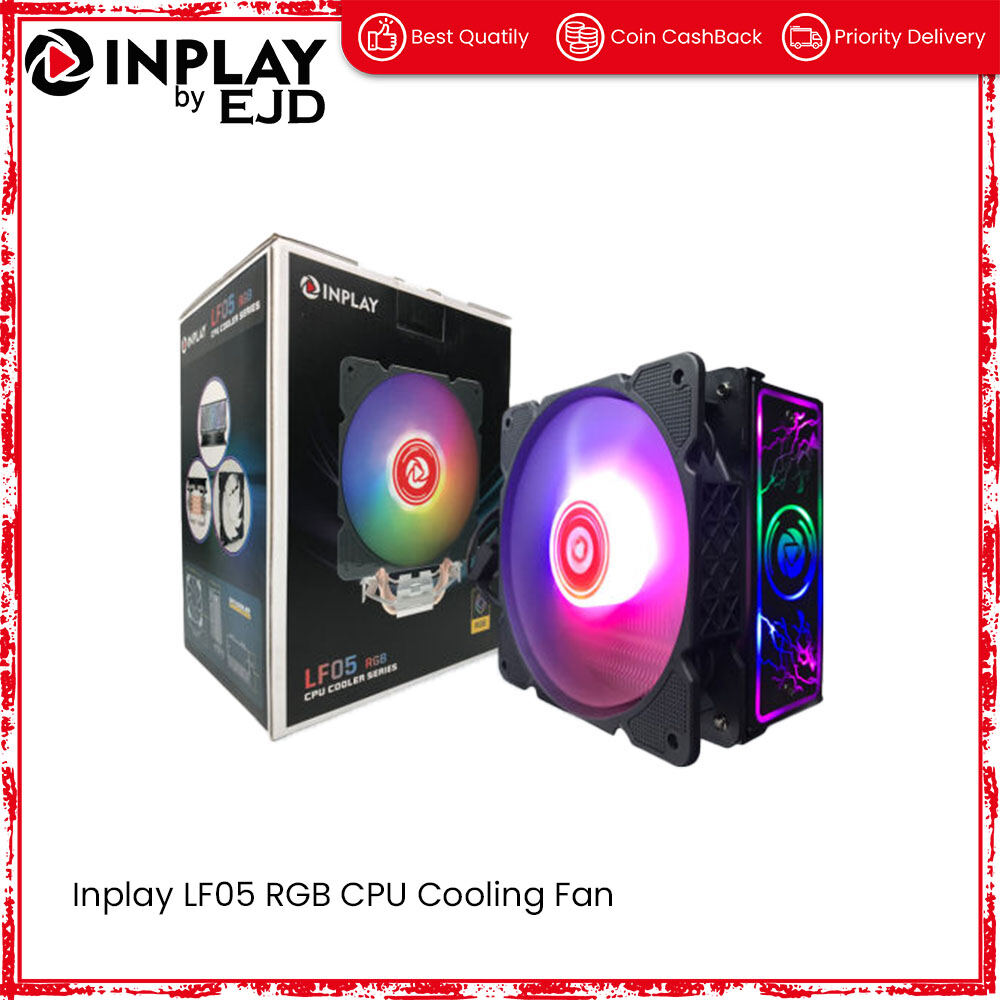 Inplay LF05 | RGB CPU Cooling Fan | Inplay by EJD. 
