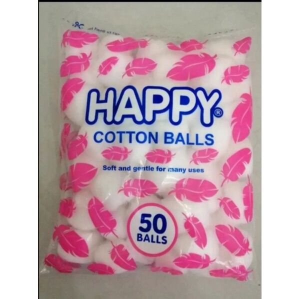 Happy Cotton Balls 50/150/300pcs