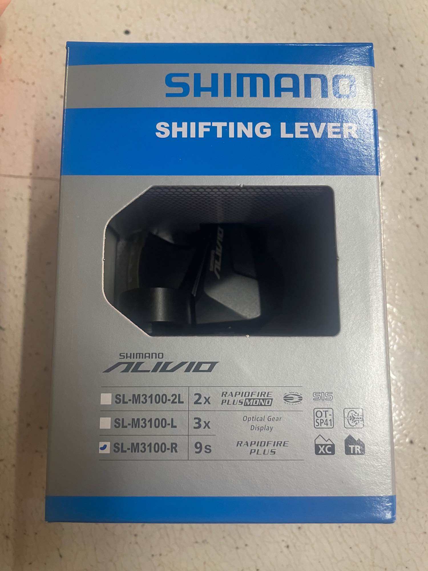 Shimano alivio m3100 online shifter