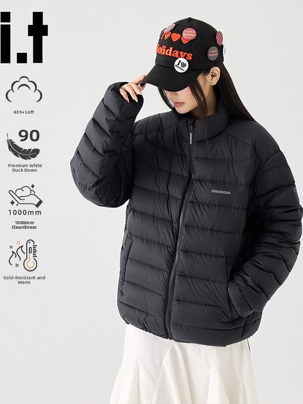 Ground Zero | Portable Lightweight 90% White Duck Down Couples Jacket Presyo 3,854 Piso*Libreng Shipping