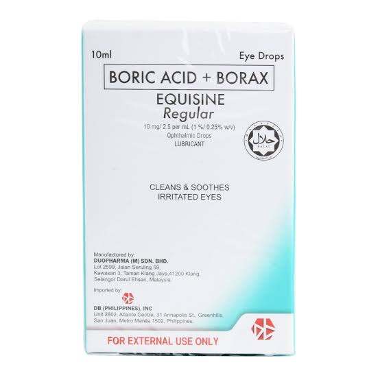 Boric Acid + Borax Eye drops | Lazada PH