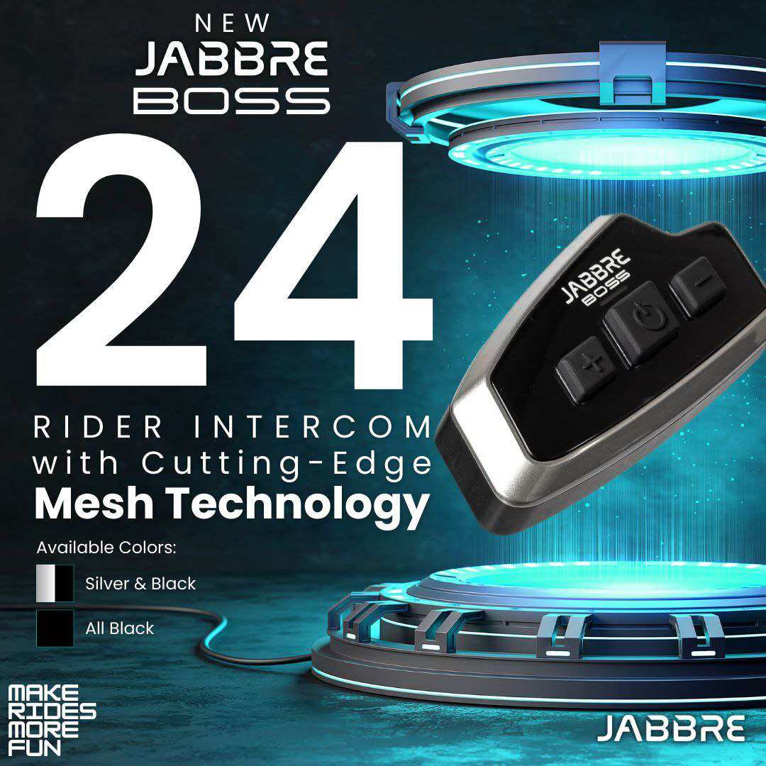 JABBRE BOSS (Mesh type Motocom) - 24 rider