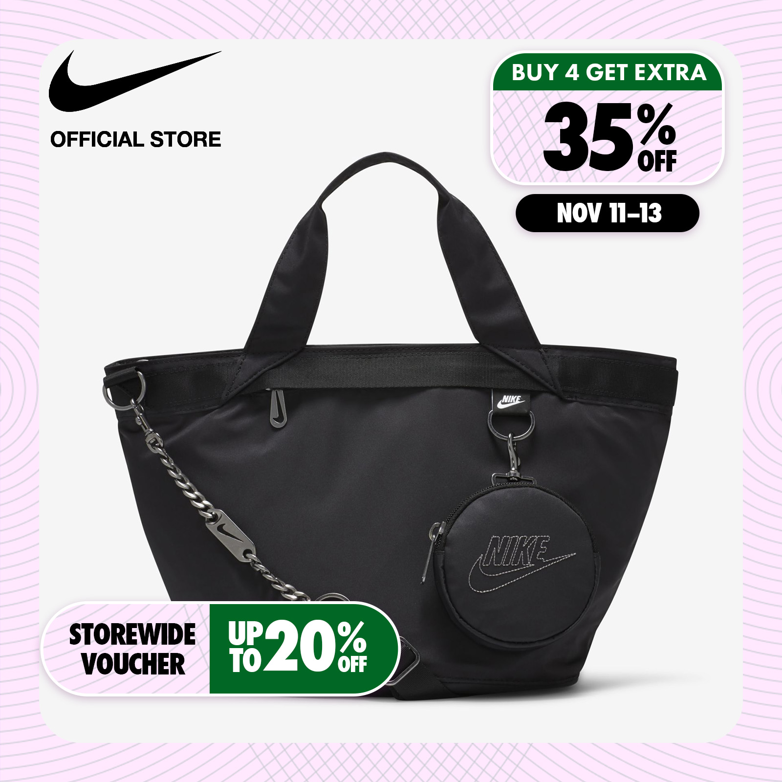 Nike Women's One Luxe Training Bag Sale on Lazada