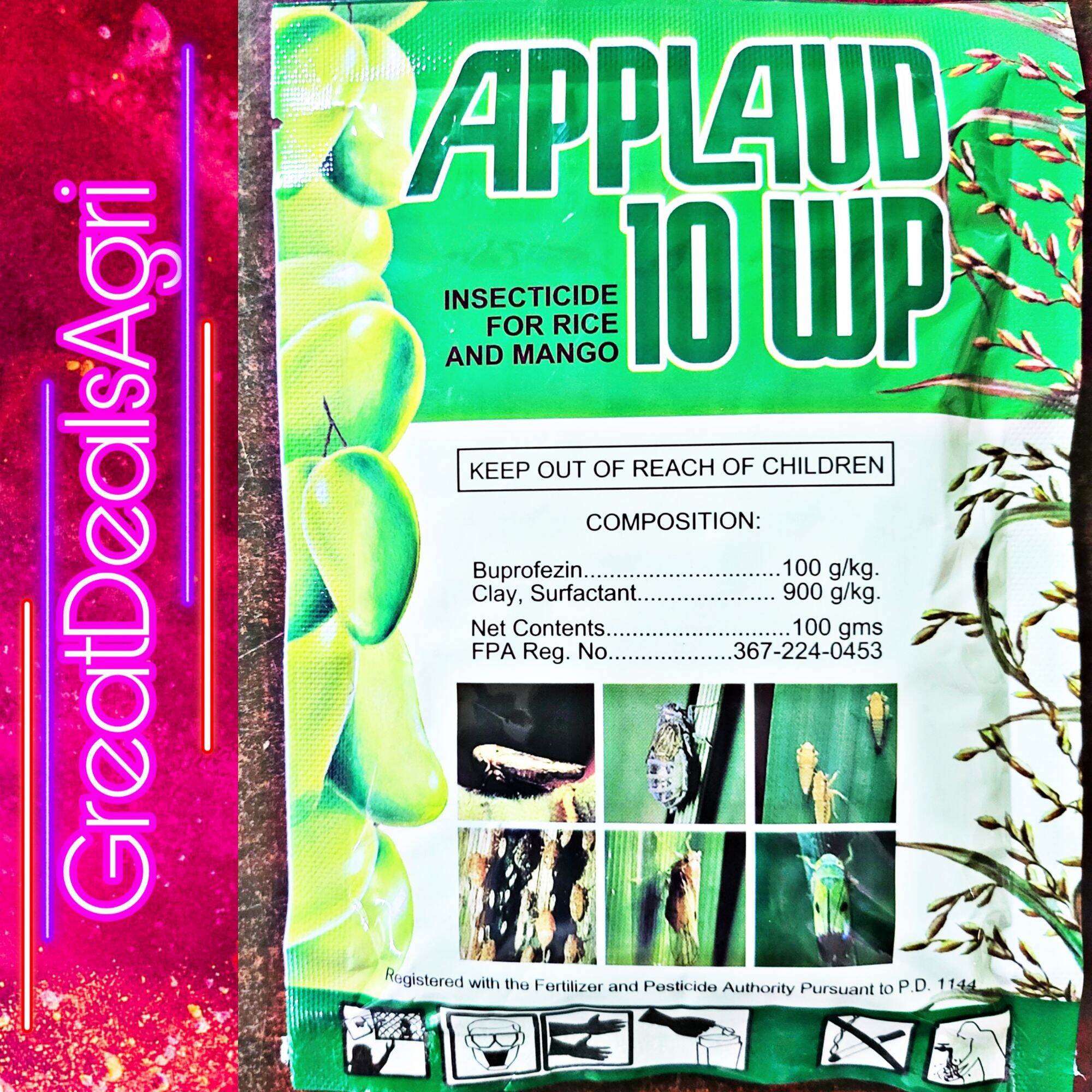 APPLAUD 10 WP BUPROFEZIN INSECTICIDE (100g) BY JARDINE DISTRIBUTION