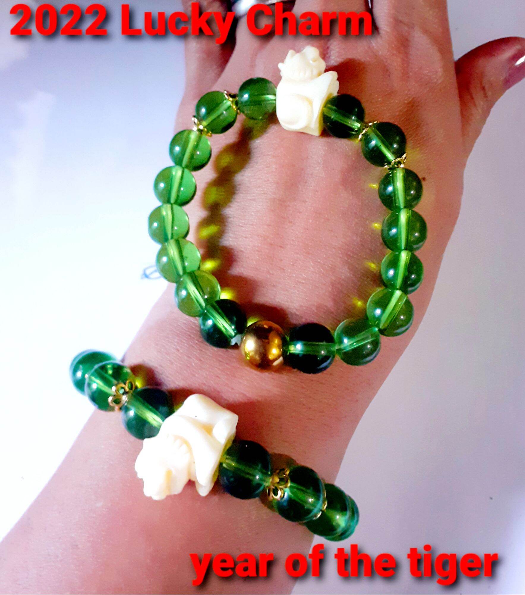 Beads&things Emerald Green Lucky Charm Bracelet 2022 Lazada PH