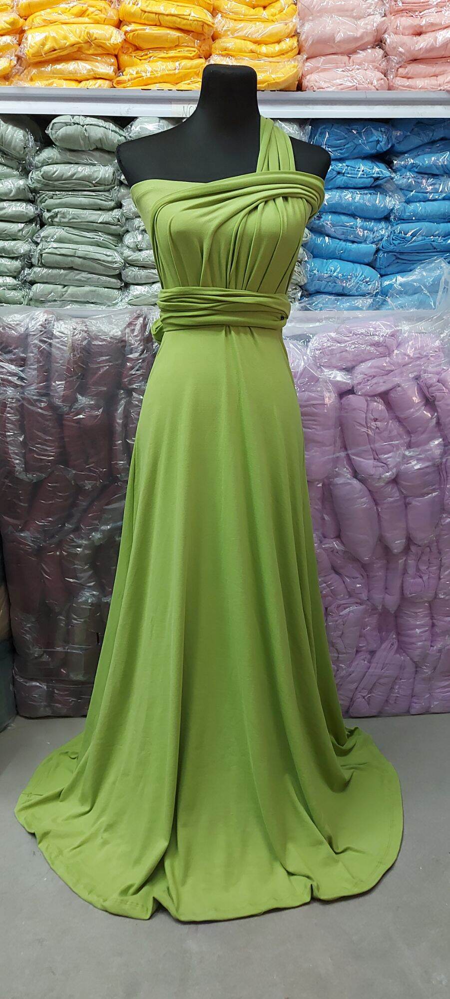 Apple green infinity top dress