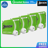 Srixon | 4 Dozen 48 Balls 2023 Soft Feel 13 Golf Ball White 2-Piece