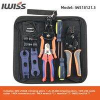 Iwiss | MC4 Photovoltaic Connector Crimping Tool Kit