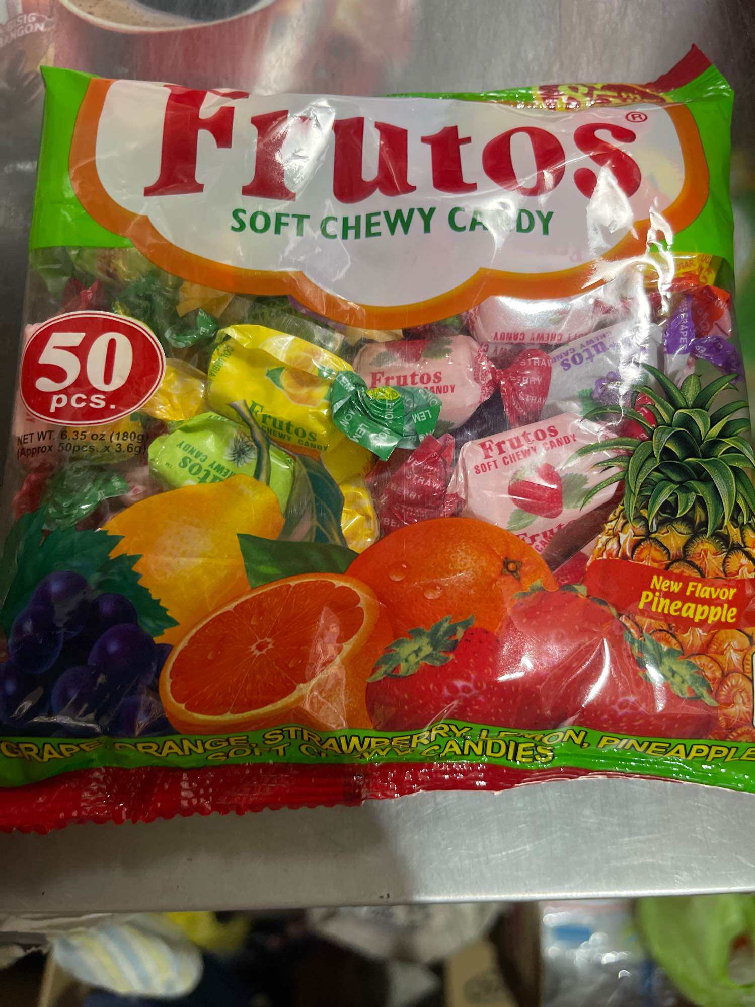 Frutos Soft Chewy Candy 50pcs 180g | Lazada PH