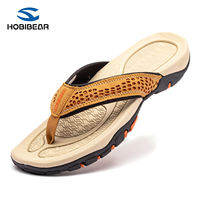 HOBIBEAR | Summer Soft-Sole Anti-Slip Odor-Resistant Mens Flip Flops