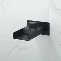 AZOS | Single Cold Wall Mounted Waterfall High Flow Basin & Bathtub Faucet