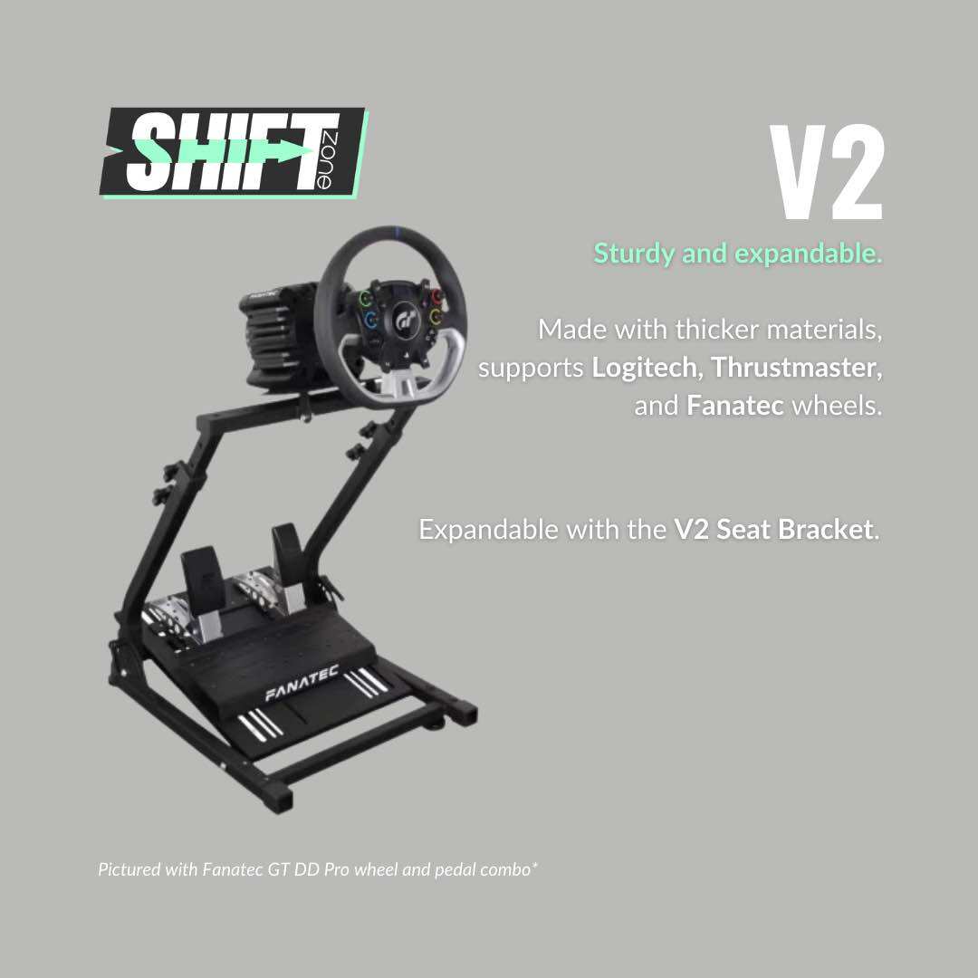 [Shift Zone | Metro Manila] V2 Foldable Racing Simulator Steering Wheel ...