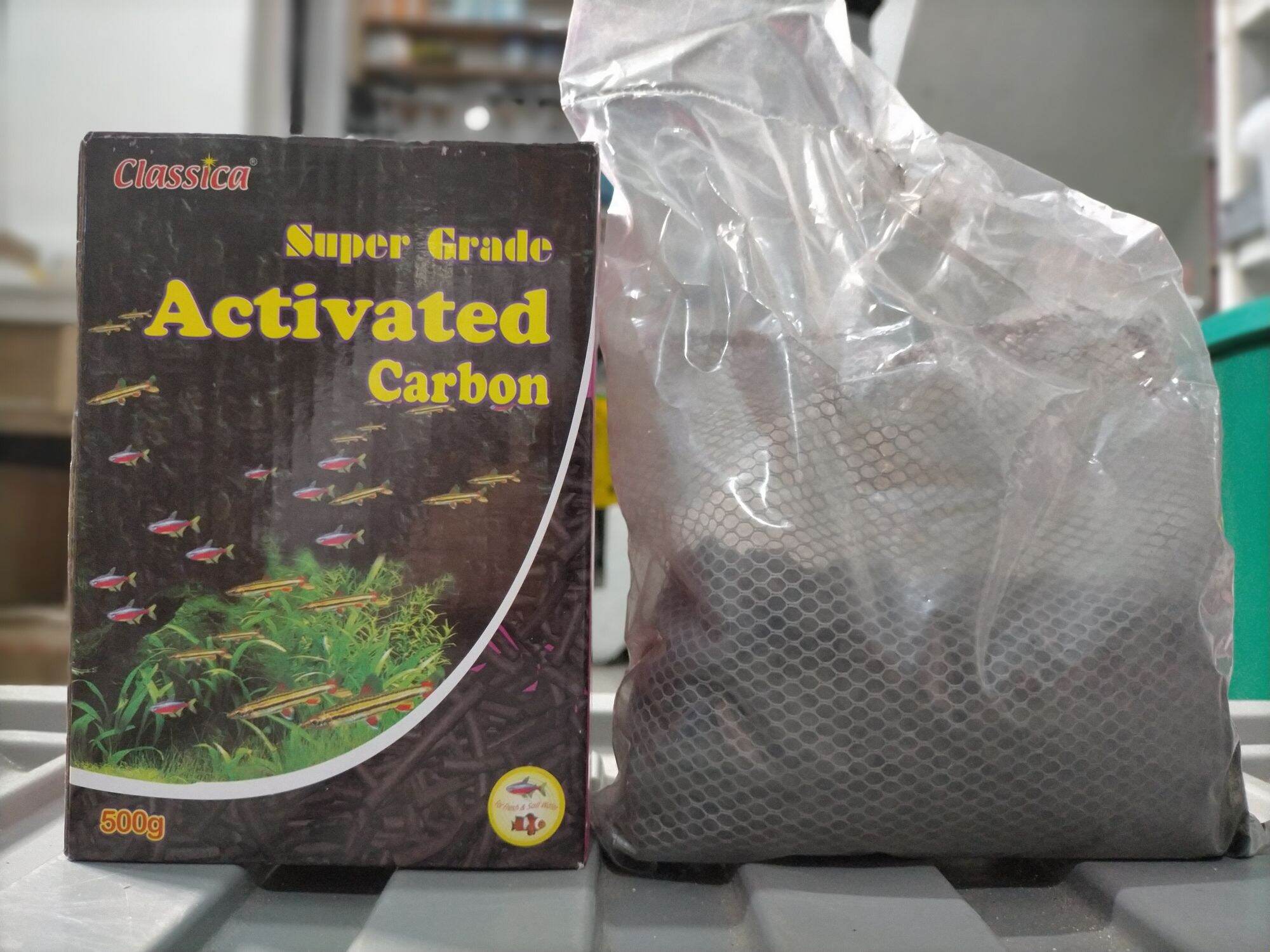 500g Classica Super Grade Activated Carbon