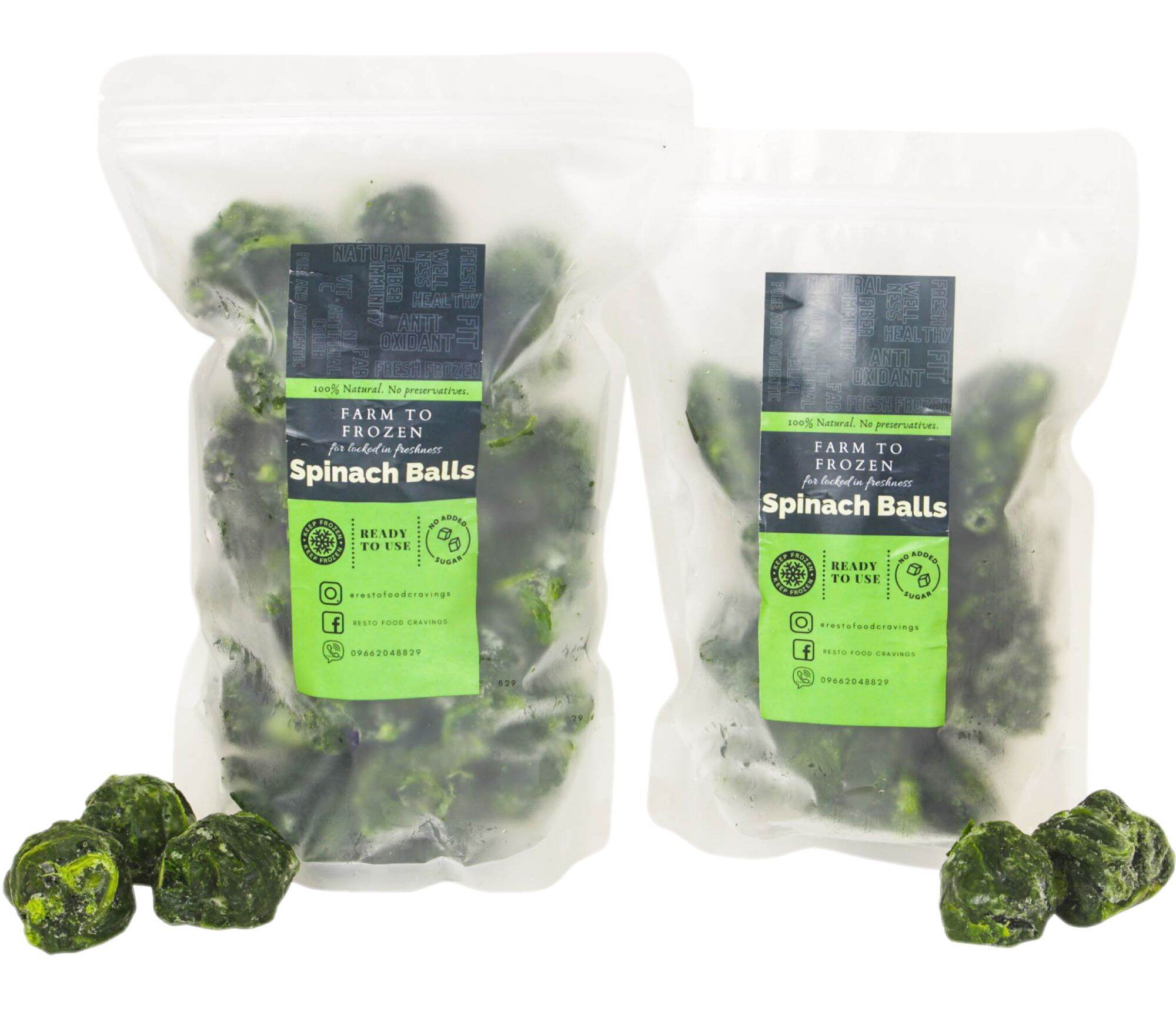 Frozen Spinach Balls (1kg) Lazada PH
