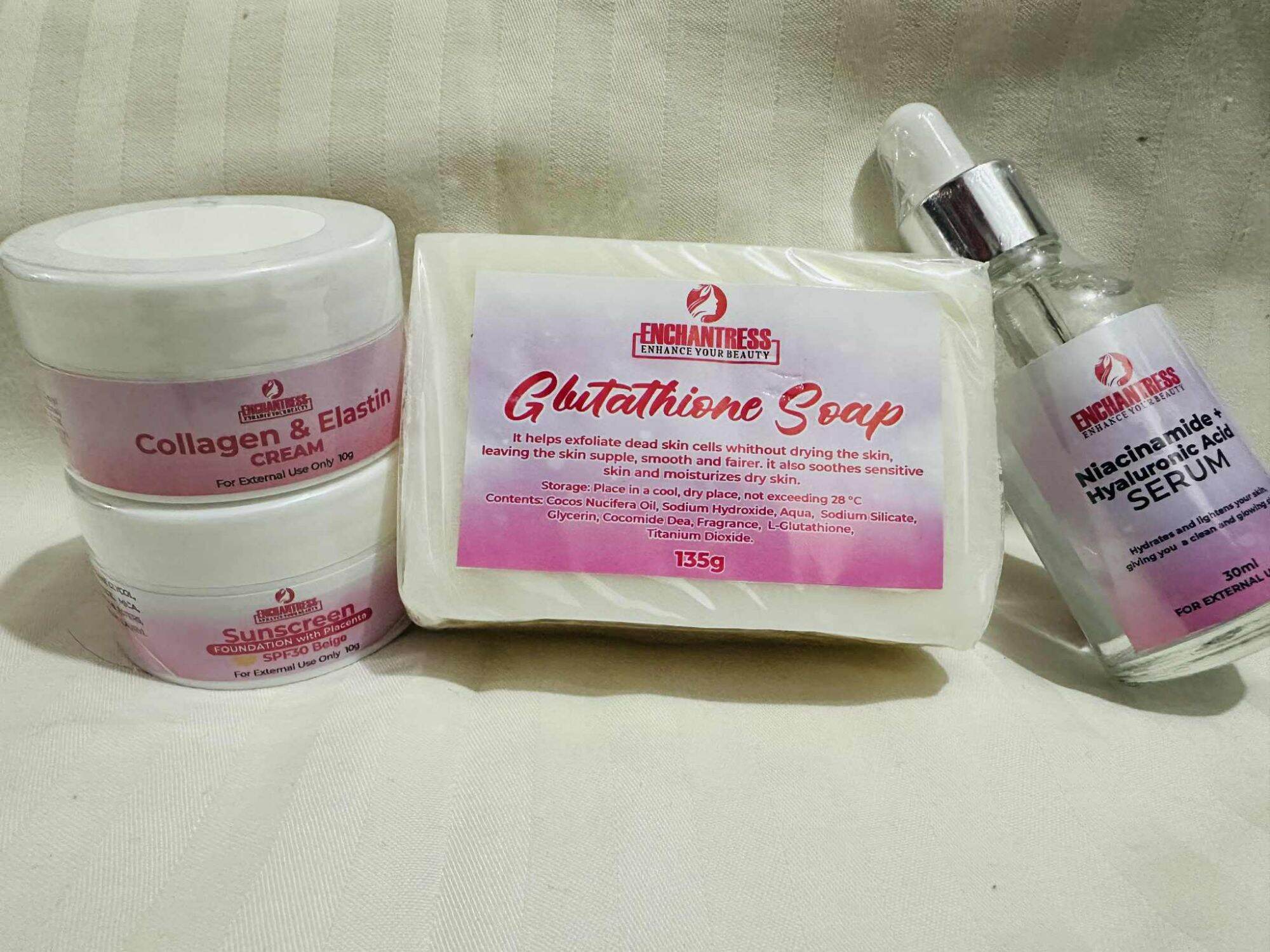enchantress glutathione whitening soap Shop Enchantress Glutathion Set Online at Lazada Philippines – Best Prices  & Exclusive Deals Await!