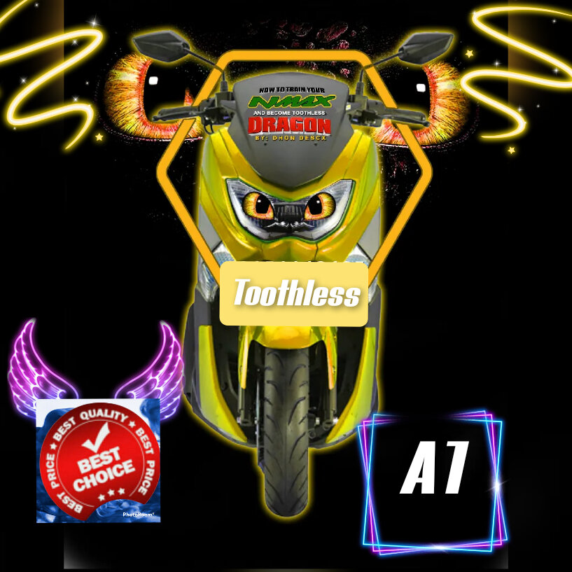 Nmax v1 Toothless/3m adhesive. 