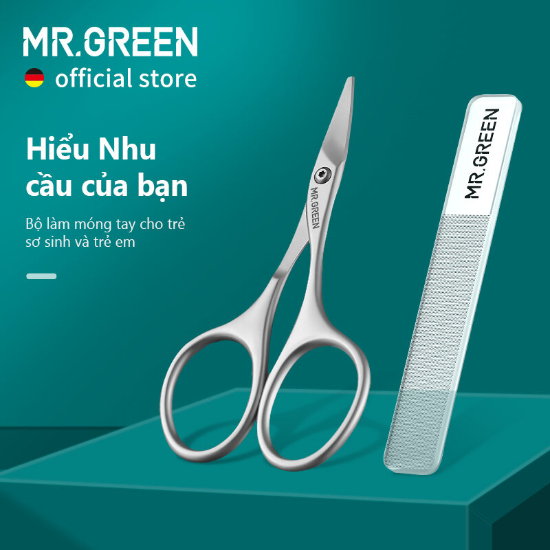 MR.GREEN Kéo Cắt Móng Tay An Toàn Cho Bé Dụng Cụ Cắt Chăm Sóc Móng Dụng Cụ Cắt Móng Tay Tiện Lợi Hàn