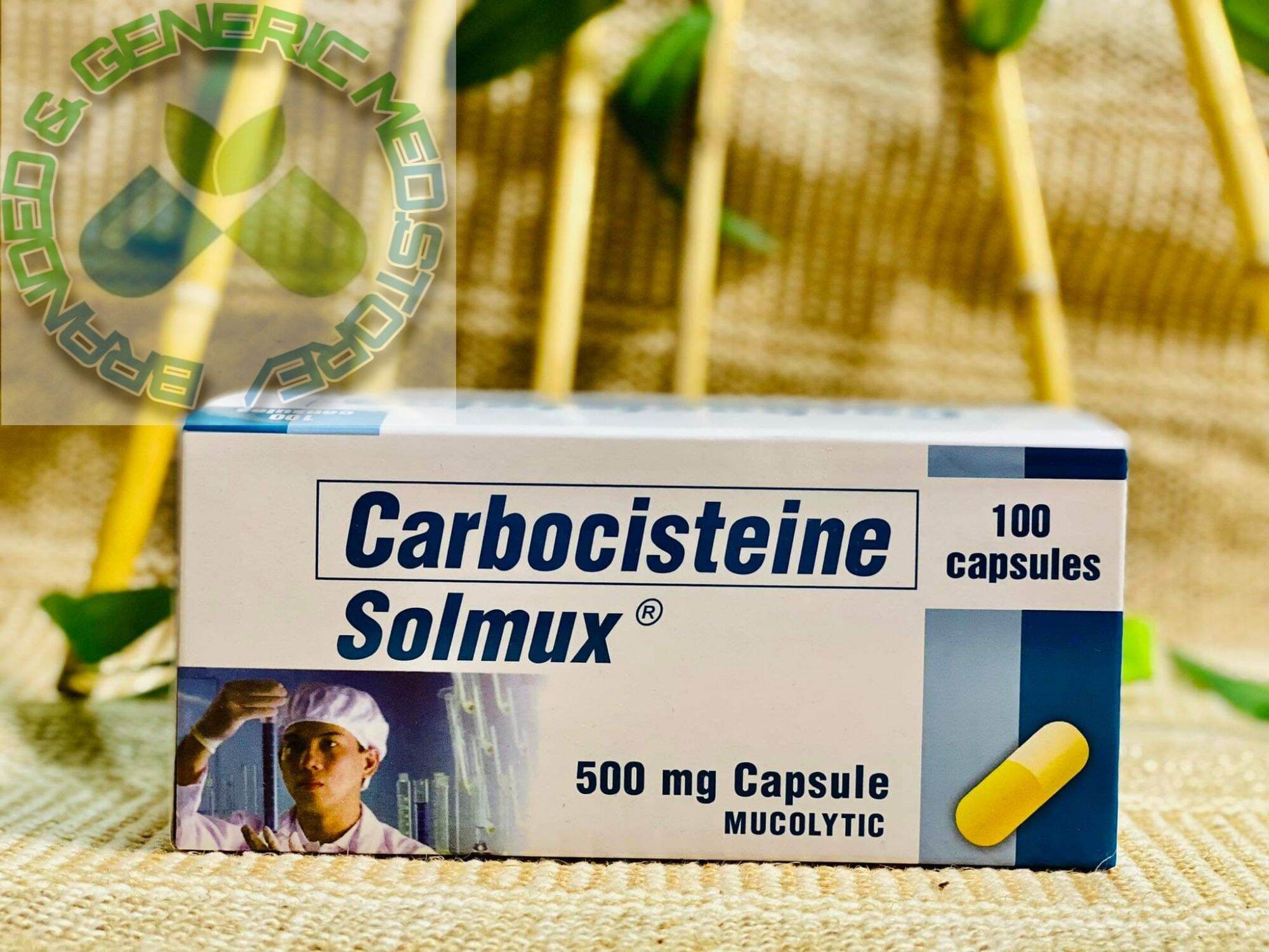 Solmux 12's Capsule 200mg - Carbocisteine | Lazada PH