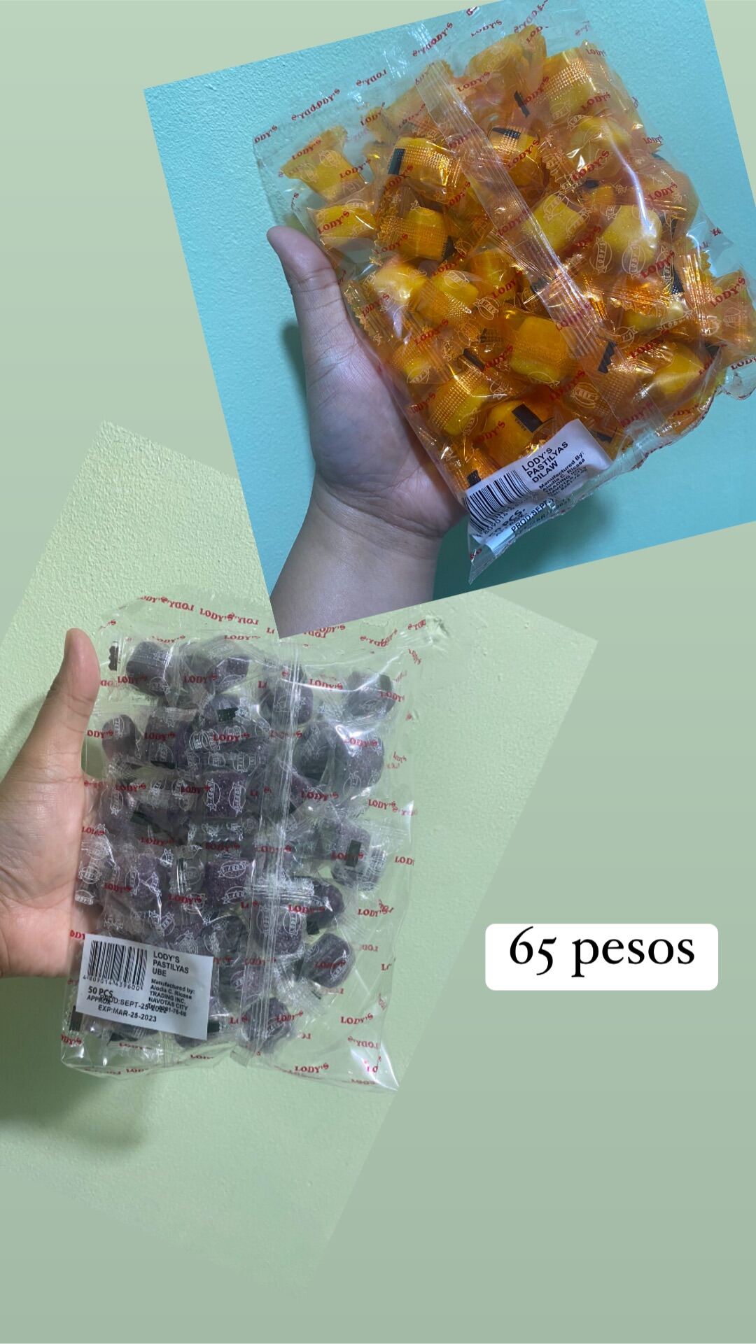 LODY'S pastillas plain 1pack（50pcs） - 菓子