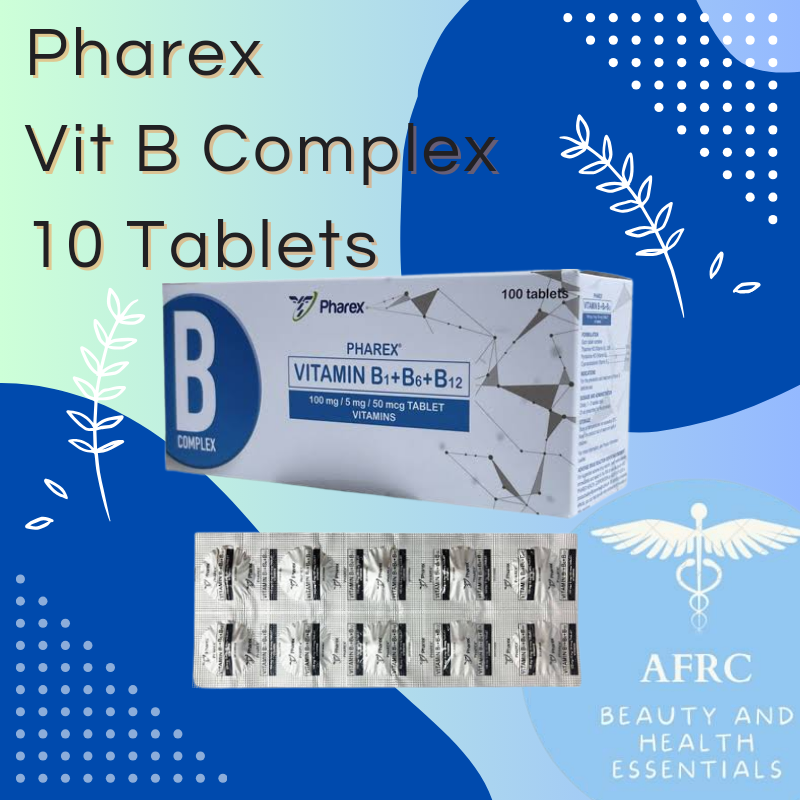 Pharex Vitamin B Complex 10 Tablets Lazada PH