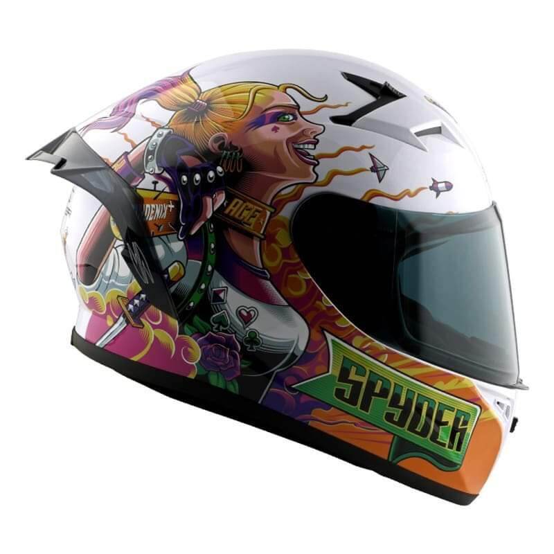 Harley Quinn Phoenix+Ace Gloss White 