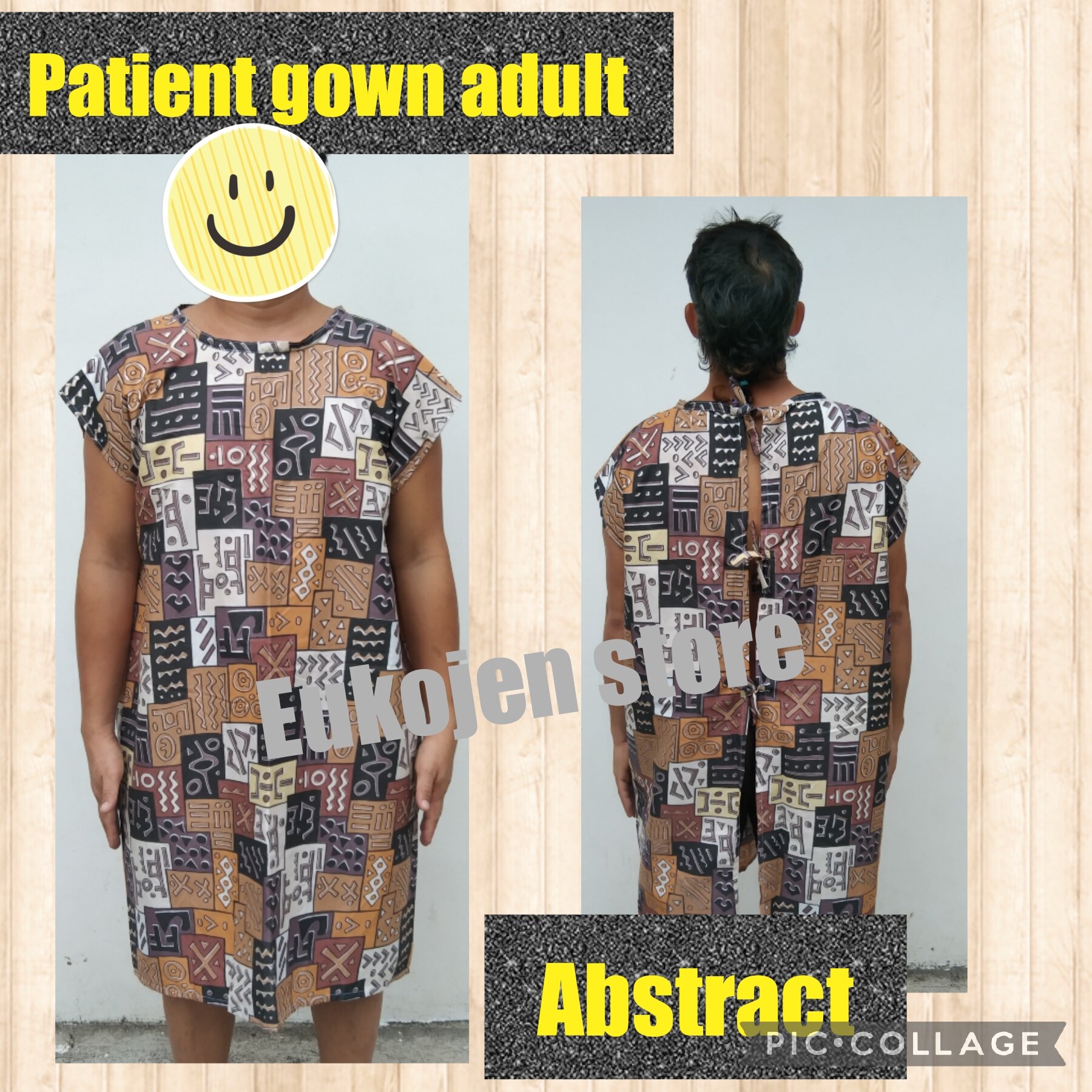 Hospital gown adult for bedridden patient Lazada PH