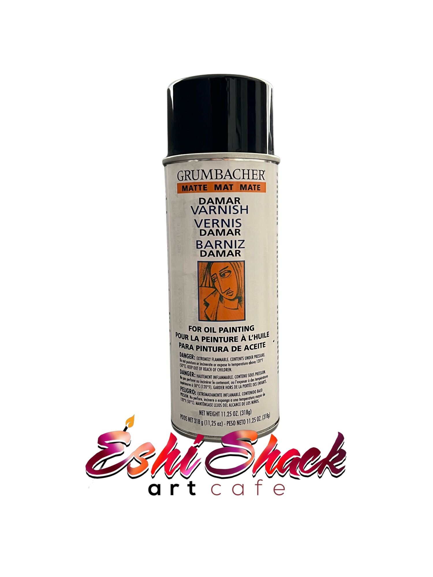 Grumbacher Spray Picture Varnish Matte 11.25 oz