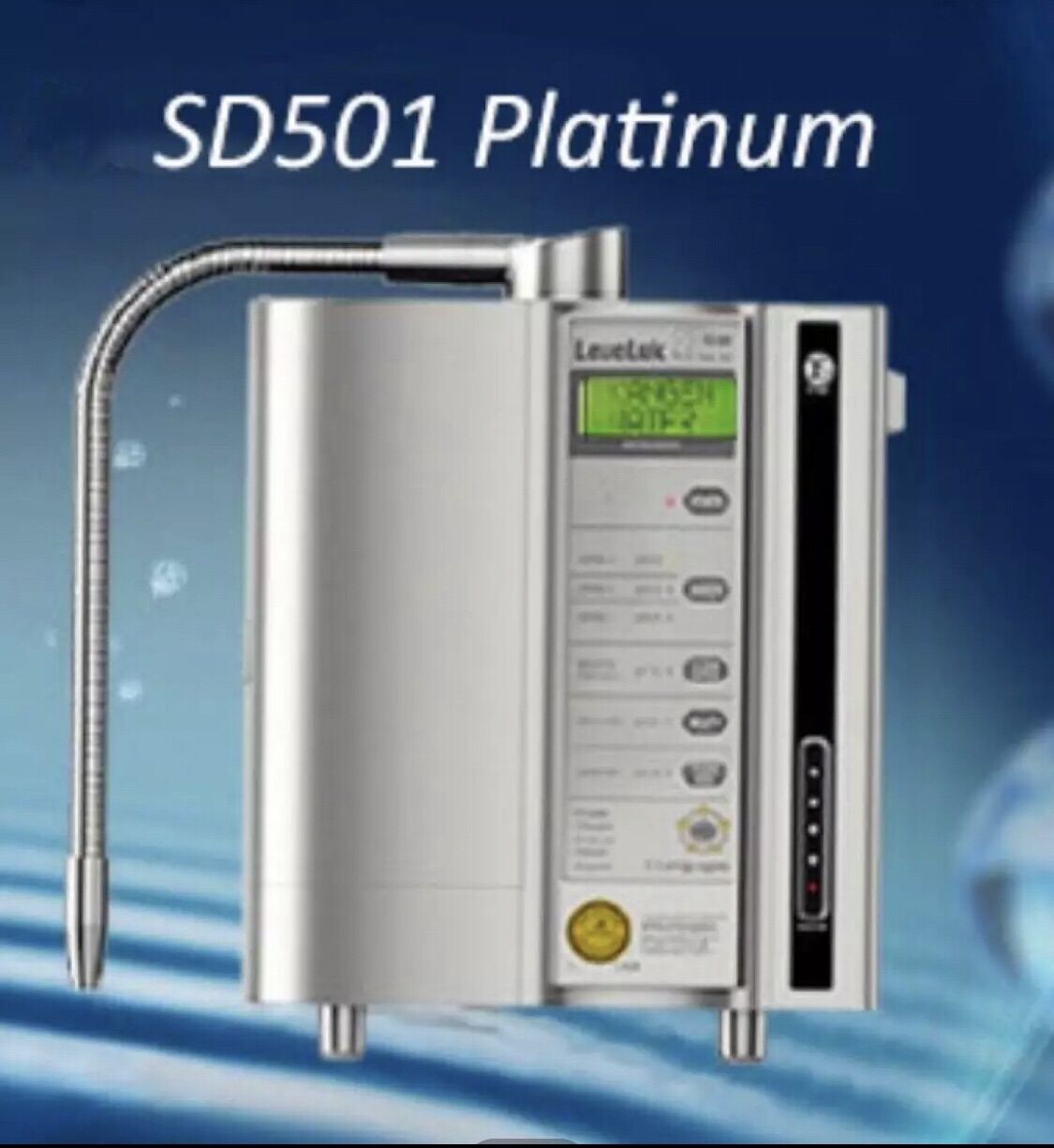 KAngen Machine SD501 Platinum Carbon Fiber Water Ionizer Local