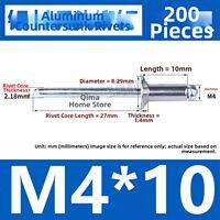 QIMA | Aluminum Countersunk Rivet Flathead Pull Pin Core Drawn Blind Pop Open