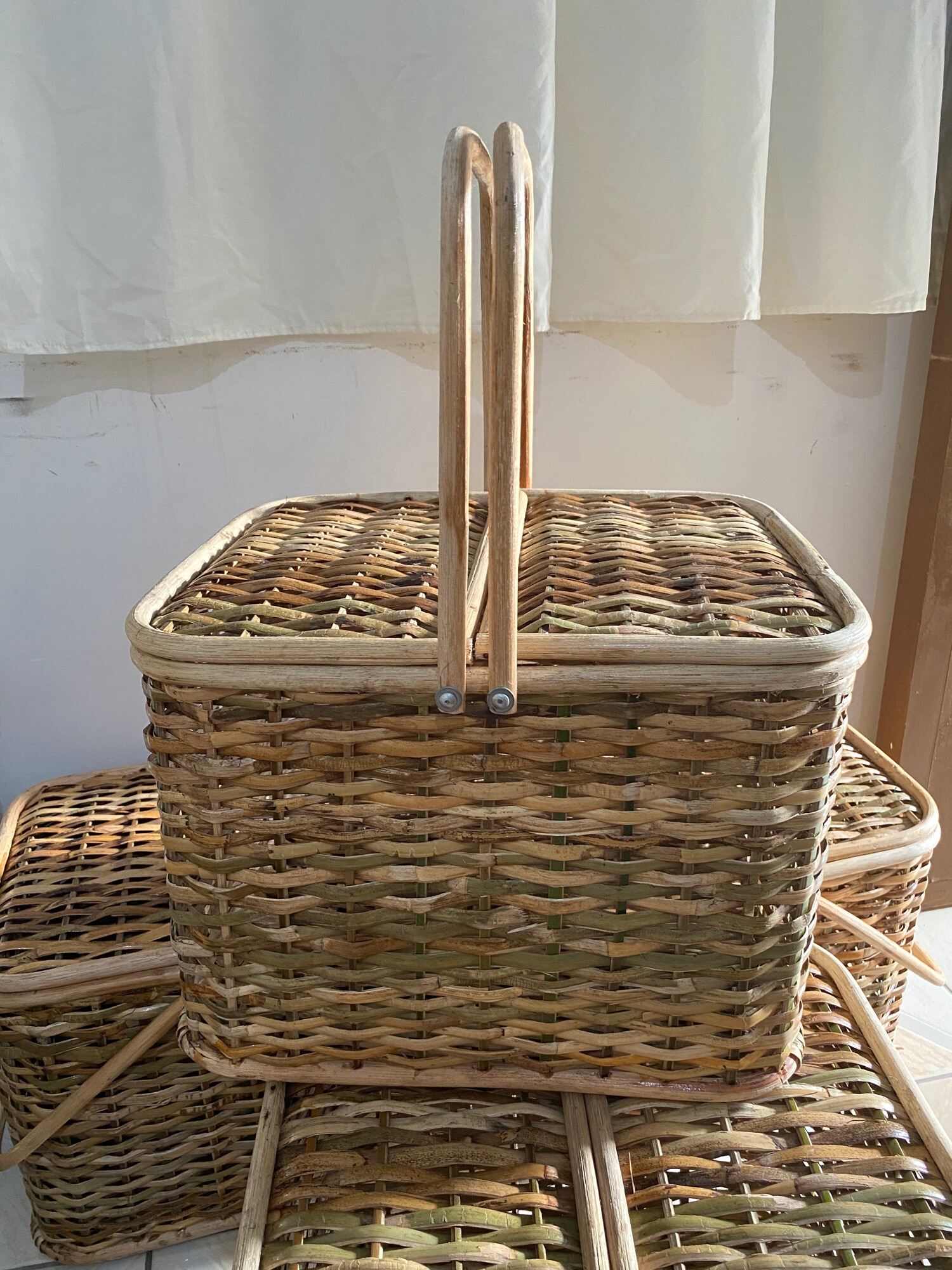 picnic basket wicker Lazada PH