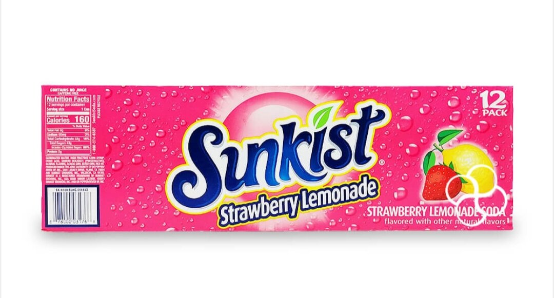 Sunkist Strawberry Lemonade 12 x 355ml | Lazada PH