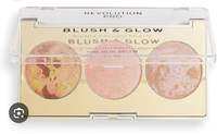 makeup revolution blush and glow highlighter palette