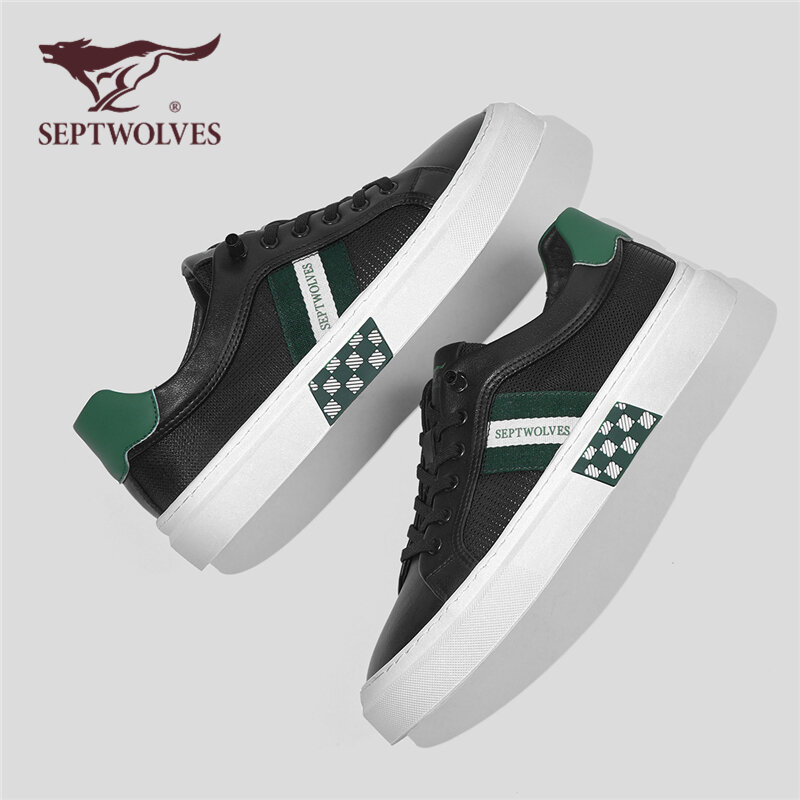 SEPTWOLVES | Trendy Breathable Lace-Up Sneakers Presyo 2,898 Piso*Libreng Shipping