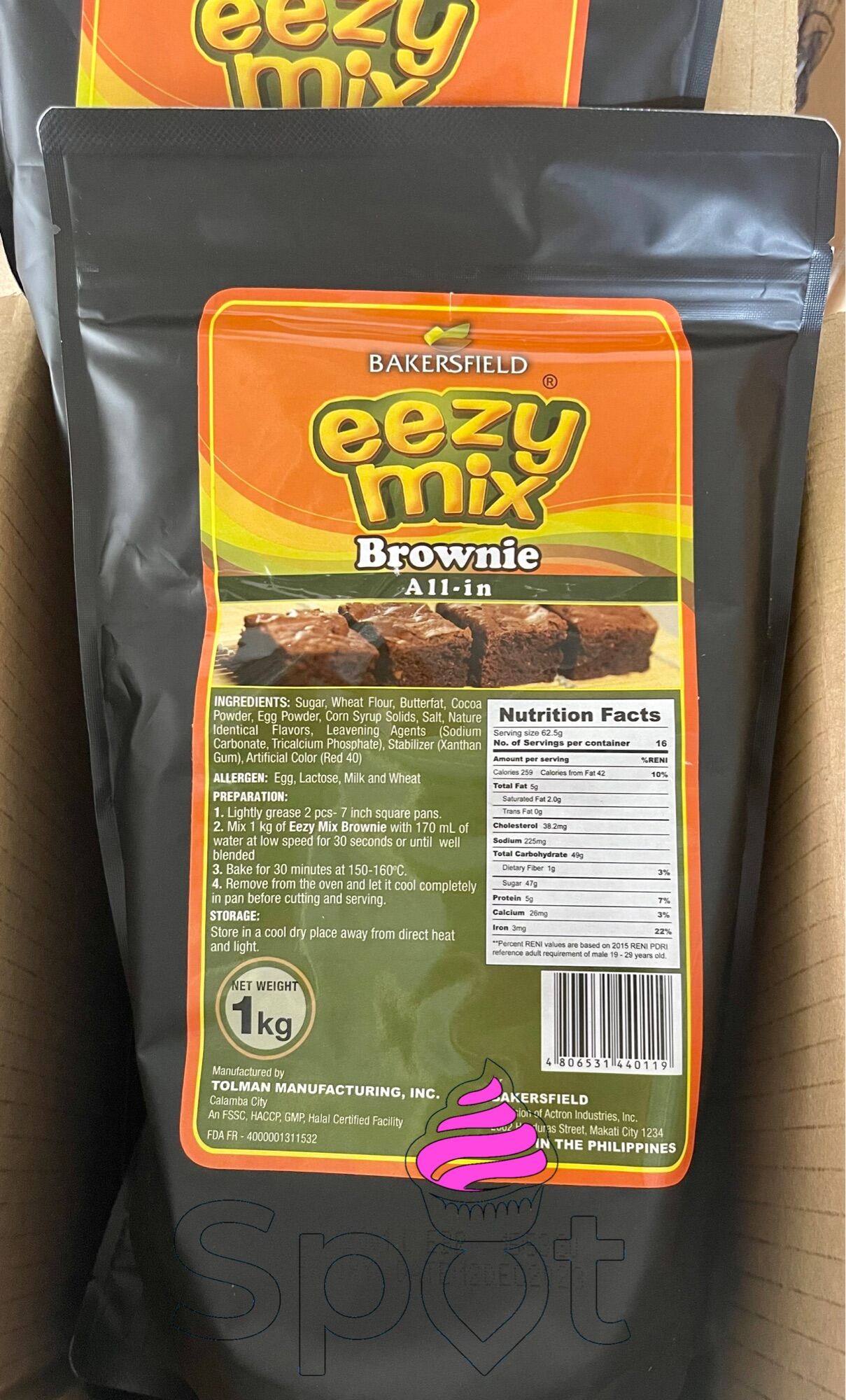 EEZY MIX ALL IN BROWNIES 1KG DECEMBER 2023 EXPIRY Lazada PH