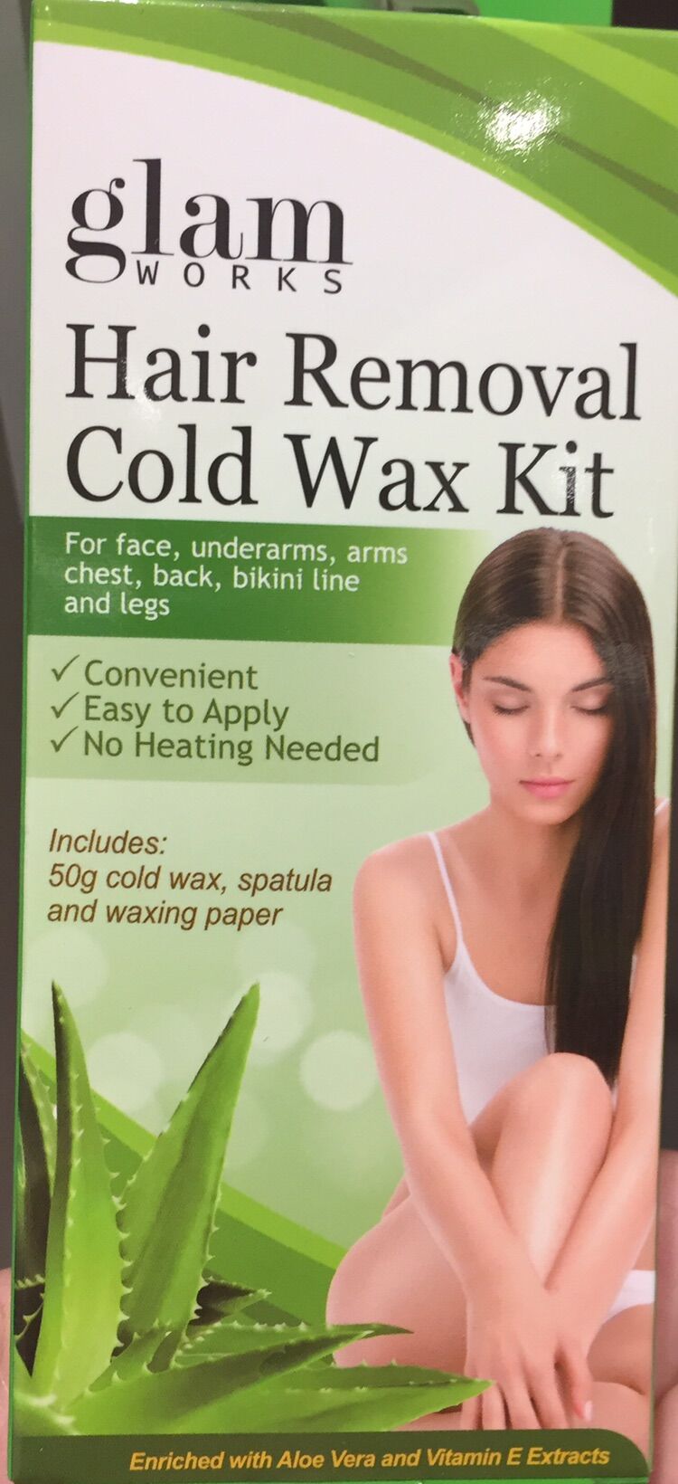 Glam Hair Removal Cold Wax kit 50g Lazada PH
