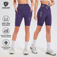 COSLEAF | Running Compression Tights Multi-pocket Shorts