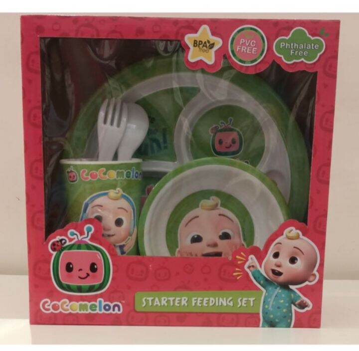 STARTER FEEDING SETS 100MELAMINE (BPAFREE) Lazada PH