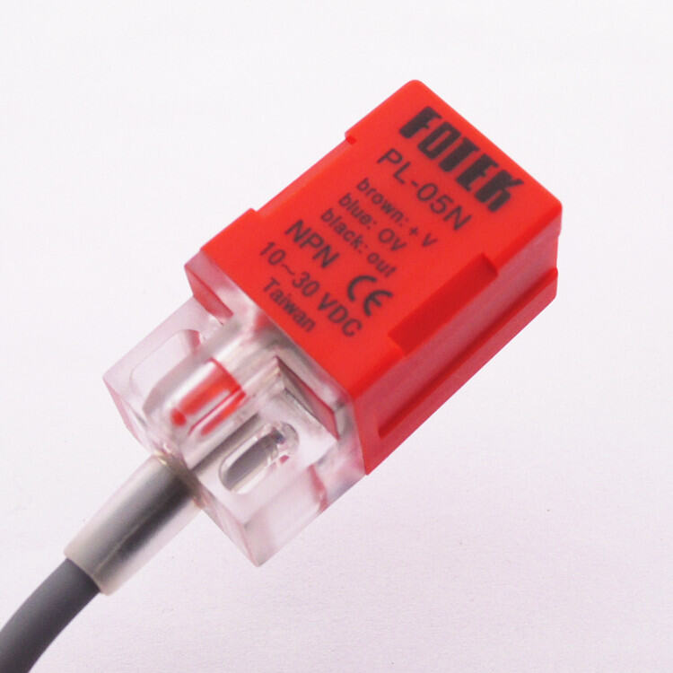 Square Proximity Switch Sensor PL-05N PL-05P Metal Induction Switch NPN ...