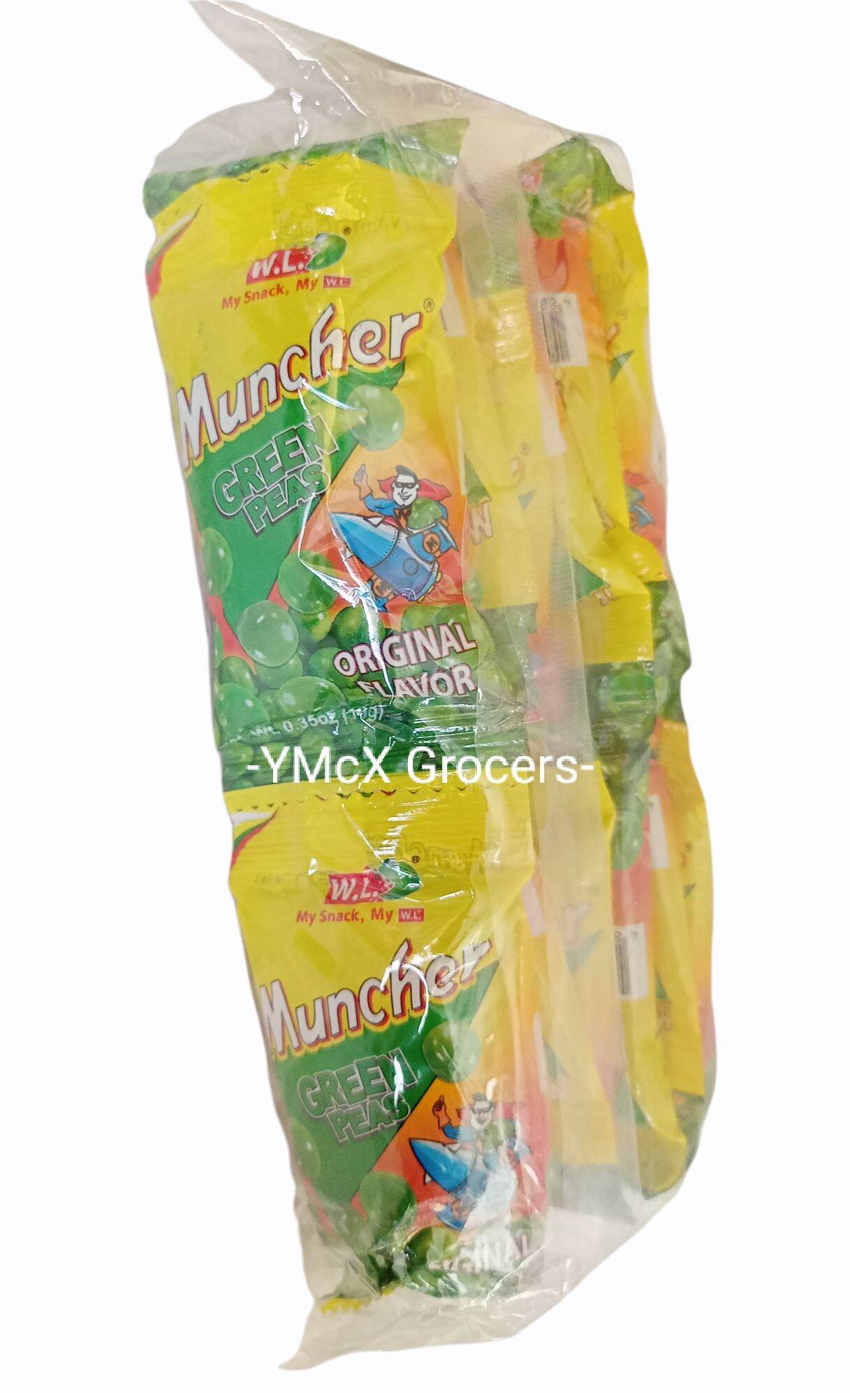 Muncher Green Peas (12x8g) Lazada PH