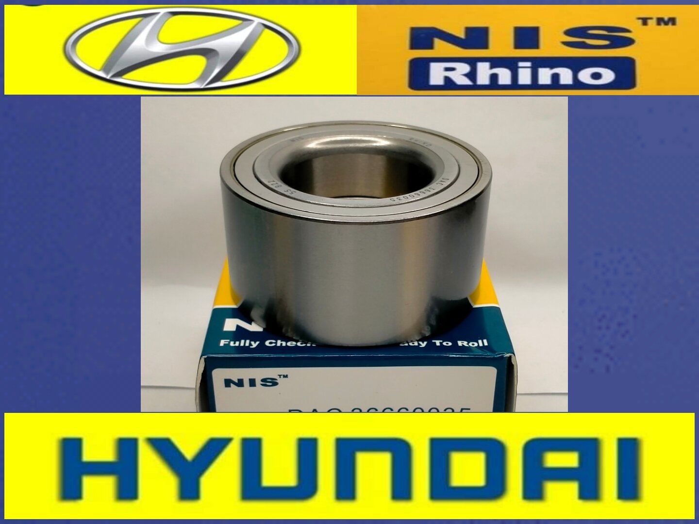 dac3665 nis brand rear wheel bearing for Hyundai eon Lazada PH