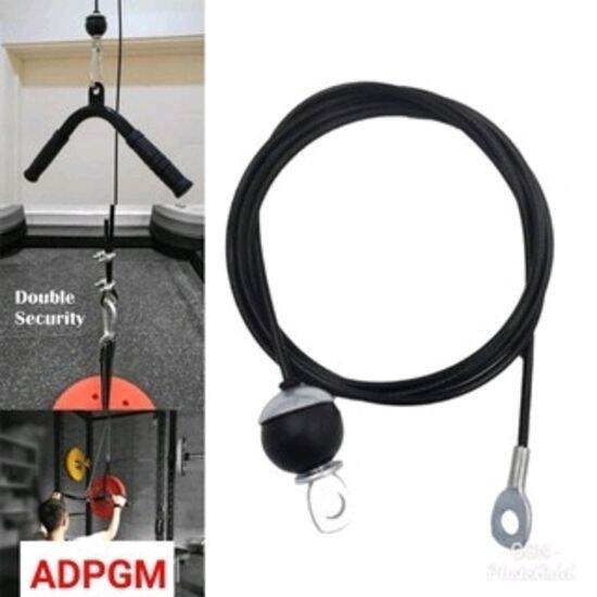 LFJ Câble de Gymnastique, Corde Fil d'acier de Remise en Forme DIY LAT