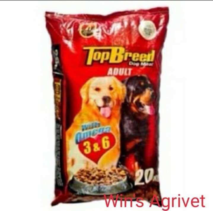 Top breed dog shop food puppy price