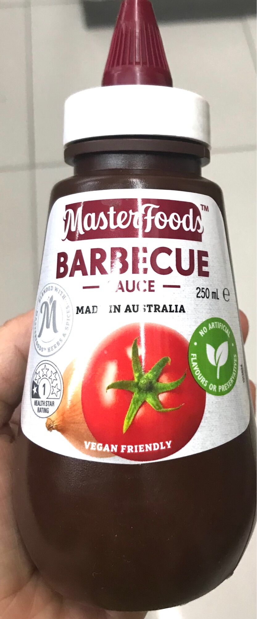 MasterFoods Barbecue Sauce 250mL BBQ Sauce Vegan Friendly Lazada PH