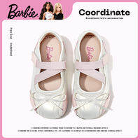 Barbie | Ballet Style Mary Jane Flat Shoes for Baby Girls Soft Bottom Slip On Shoes Spring Summer 2026 Collection Princess Shoes for Toddlers