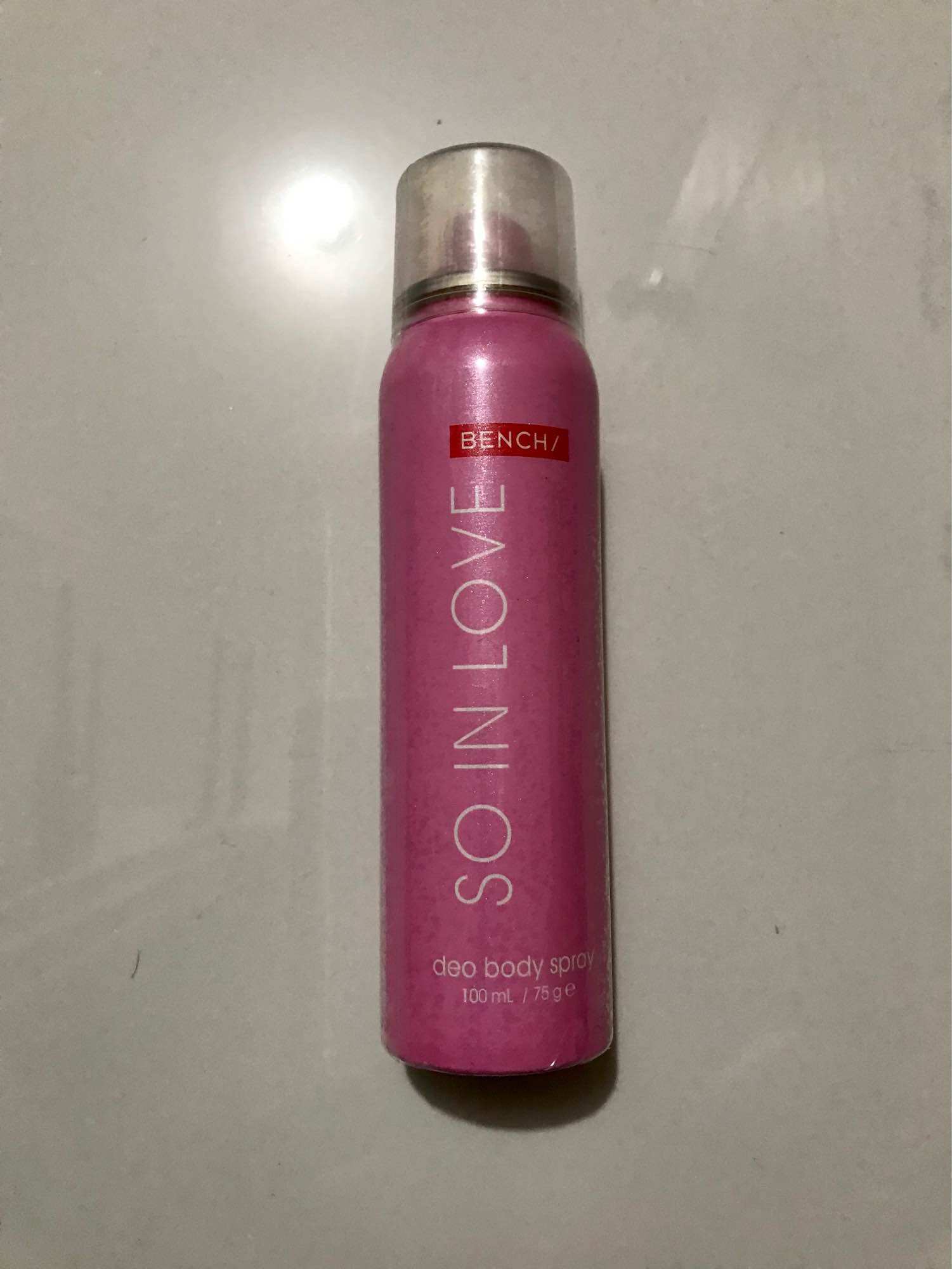 50 ML, 100 ML SO IN LOVE BENCH Deo Body Spray Lotion | Lazada