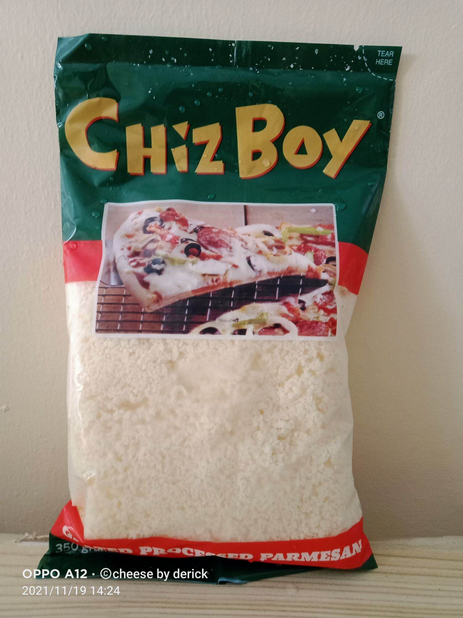 CHIZBOY PARMESAN CHEESE 350G Lazada PH