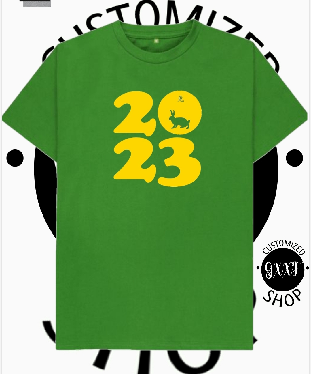 FANOSTUDIOS 2023 Rabbit Print T-shirt