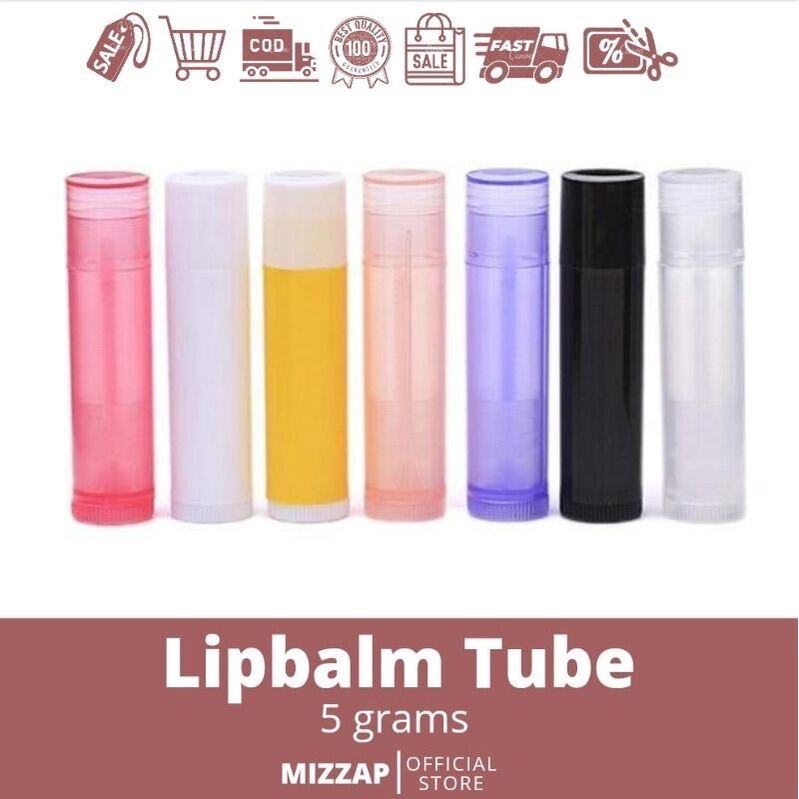 100 PCS Lip balm Tube • Lip balm Container • Lip balm Empty Tube